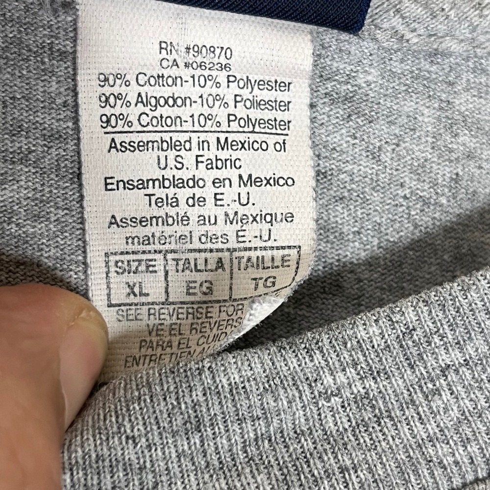 Champs Penn State T Shirt Mens XL Gray Cotton Blend Short Sleeve NCAA Fan Gear - Picture 9 of 10